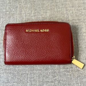 Michael Kors Small Pebbled Leather Wallet